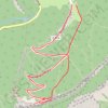 Trace GPS Sortie raquettes fort du Saint Eynard, itinéraire, parcours