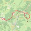 Trace GPS Mandailles - Saint-Julien - Lioran, itinéraire, parcours