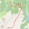 Trace GPS Grand Mont d'Arêches, itinéraire, parcours