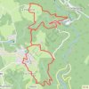 Trace GPS La cascade de Neyrat - Lapleau - Pays d'Égletons, itinéraire, parcours