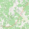 Trace GPS Compostelle - Voie de Vézelay en Gironde - Appelles - Caplong (Variante Chassain), itinéraire, parcours