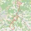 Trace GPS Au Cœur Des Landes, itinéraire, parcours