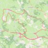 Trace GPS Boucle aux confins du pays d'Urfé et du Val d'Isable - Souternon, itinéraire, parcours