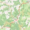 Trace GPS Saint-Alban-sur-Limagnole - Aumont-Aubrac, itinéraire, parcours