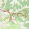 Trace GPS Festival des Templiers 2022 Marathon du Larzac, itinéraire, parcours