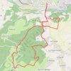 Trace GPS De Pélussin au sentier Claude Berthier, itinéraire, parcours