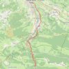 Trace GPS Chemin d'Arles à Compostelle - Oloron-Sainte-Marie - Sarrance, itinéraire, parcours
