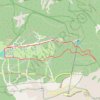 Trace GPS Mont Serein, itinéraire, parcours