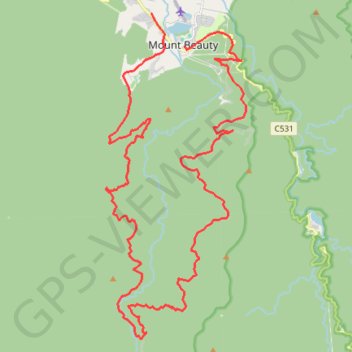 Trace GPS West Kiewa Valley Loop, itinéraire, parcours