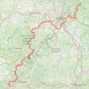 Trace GPS GR654 De Virareix à Saint Astier (Dordogne), itinéraire, parcours