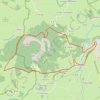 Trace GPS Mezenc et Loire sauvage - Détour en sous-bois à travers les Roches, itinéraire, parcours