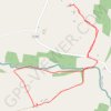 Trace GPS Petite boucle à pied - La Vente Roulleau, itinéraire, parcours