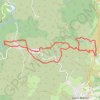 Trace GPS Ravin des Arcs - Frouzet, itinéraire, parcours