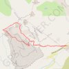 Trace GPS Pic de Jallouvre par l'Arête des bouquetins, itinéraire, parcours