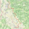 Trace GPS La Via Arverna (Jumeaux - Brioude), itinéraire, parcours