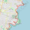 Trace GPS Bondi Beach - Cooge Beach, itinéraire, parcours