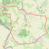 Trace GPS Verbinding tussen Eeuwenhout en Douvevallei, itinéraire, parcours