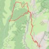 Trace GPS Bauges-Le Trelod, itinéraire, parcours