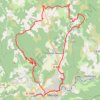 Trace GPS La Colombèche - VTT N°5, itinéraire, parcours