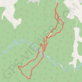 Trace GPS Le sentier de découverte de Loubatas de Peyrolles en Provence, itinéraire, parcours
