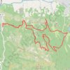 Trace GPS Lac de Saint-Rémy par les Cadenières, itinéraire, parcours