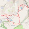 Trace GPS Lacs de Terre Rouge - Baisse de Druos - Col Mercière, itinéraire, parcours