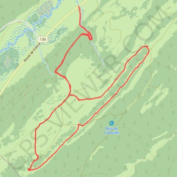 Trace GPS En Suisse vers Bois d'Amont, itinéraire, parcours