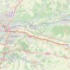 Trace GPS 10 Tours-Bléré: 28.20 km, itinéraire, parcours