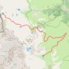 Trace GPS viso 3 Giacoletti Alpetto, itinéraire, parcours