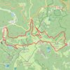Trace GPS Gaschney, Frankental, Hohneck, lac de la Lande, itinéraire, parcours
