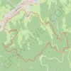 Trace GPS Sainte Marie aux Mines - Col Ribauville, itinéraire, parcours