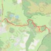 Trace GPS Bourg Murat - Nez de bœuf, itinéraire, parcours