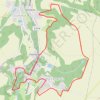 Trace GPS Les hameaux de Montigny, itinéraire, parcours