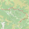 Trace GPS Le Villard - Sarrabasche, itinéraire, parcours