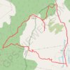 Trace GPS La Colette - Piégu autour de Mirabeau, itinéraire, parcours