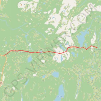 Trace GPS 00 Selbuskogen - Kvitfjell 10km, itinéraire, parcours