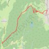 Trace GPS Dent d'Arclusaz, itinéraire, parcours