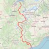 Trace GPS Trace Route des Grandes Alpes, itinéraire, parcours