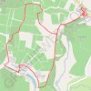 Trace GPS Castelmoron-d'Albret par Saint-Martin-du-Puy, itinéraire, parcours