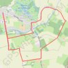 Trace GPS Circuit du grand vivier (Wandignies-Hamage), itinéraire, parcours