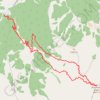 Trace GPS Bric Piatta Soglia, itinéraire, parcours