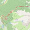 Trace GPS Lac de Poursollet, itinéraire, parcours