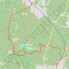Trace GPS Bois-le-Roi - Fontainebleau - Avon, itinéraire, parcours