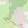 Trace GPS Du refuge de Buffere au col de l'Echaillon, itinéraire, parcours