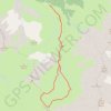 Trace GPS LA BASSE DE GERBIER, itinéraire, parcours