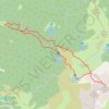 Trace GPS La Pointe de Rognier depuis la Chapelle de Prodin, itinéraire, parcours