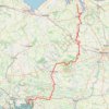 Trace GPS Dinard-Vannes reel, itinéraire, parcours