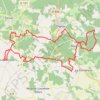 Trace GPS Fouquebrune 35 kms, itinéraire, parcours
