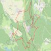 Trace GPS Cascade de La Billaude - Chatelneuf, itinéraire, parcours