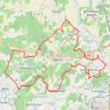 Trace GPS Saint Saturnin 40 kms, itinéraire, parcours